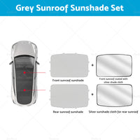 For Tesla Model Y Glass Sun Roof Shade Sunroof Window UV Film Blind Sunshade Mesh