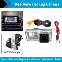 Car Rear View Backup Camera Suitable For Toyota Land Cruiser 70 100 200 Series