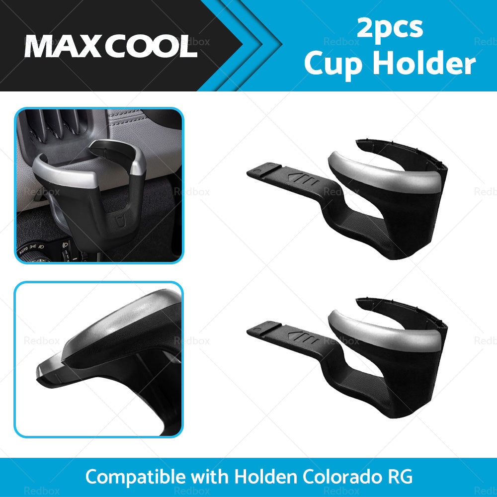 2PCS Dash Cup Holder Suitable Fits for Holden RG Colorado Z71 LTZ LS LT 17-20