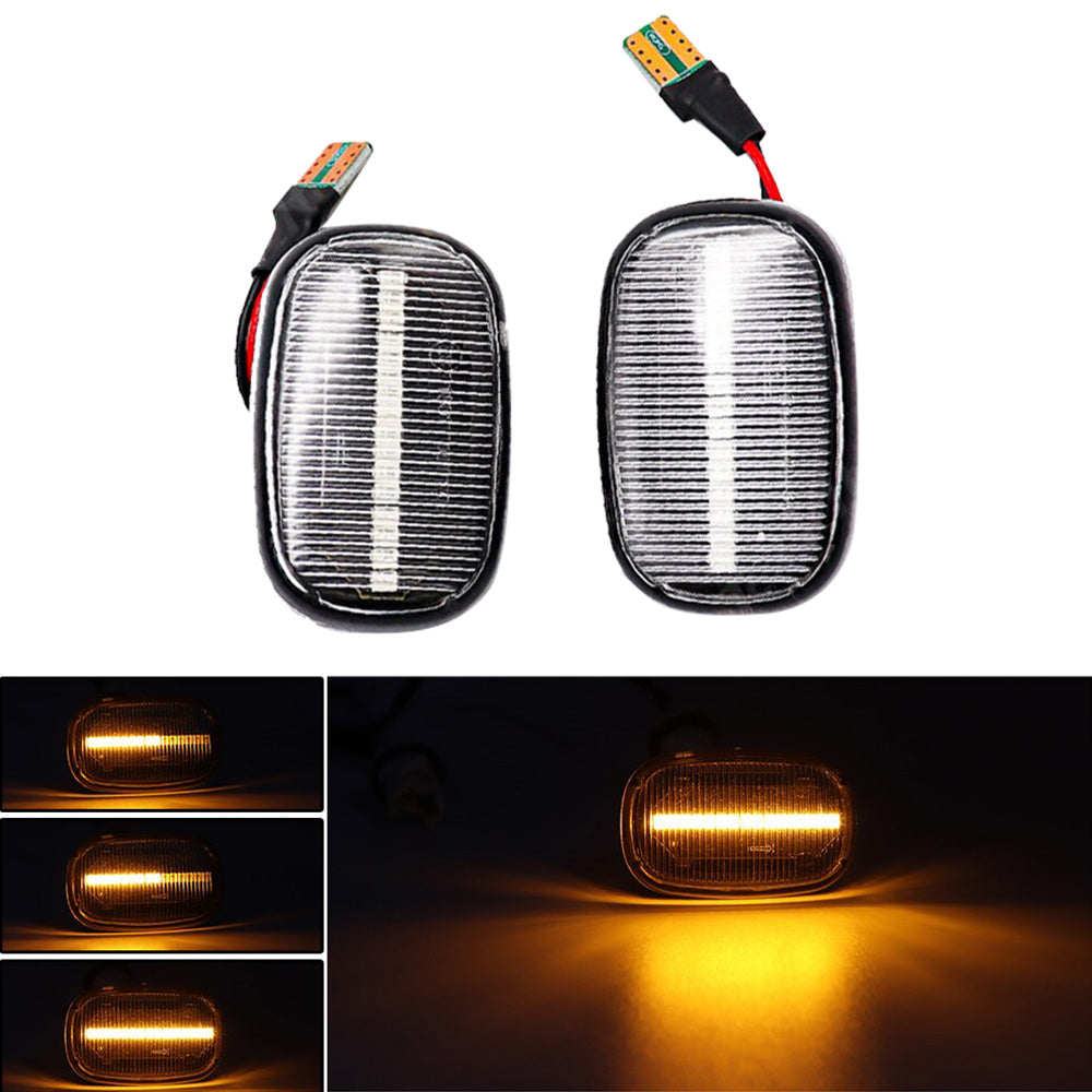 2x Suitable For Toyota Hilux Yaris Corolla RAV4 Lexus LED Side Indicator Lights