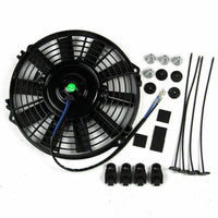 9 inch 12V Volt Electric Radiator Cooling Thermal Thermo Fan  Mounting Kits