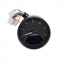 Universal Digital Motorcycle Odometer Speedometer Tachometer Gauge LCD Backlight