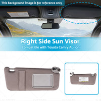 74310-06750-E0 Right Side Sun Visor Suitablefor Toyota Camry Aurion 07-11