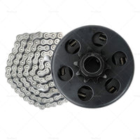 Centrifugal Clutch 3 or 4 inch  Bore 10 Tooth W or   420 Chain Suitable For Go Kart 6. 5HP