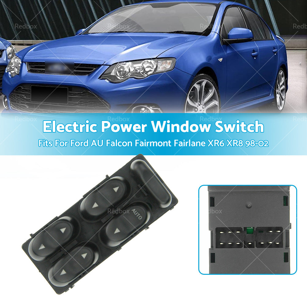 Electric Master Power Window Switch Fit Ford AU Falcon Fairmont Fairlane XR6 XR8