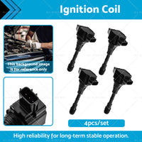 4x Ignition Coils Suitable For Mazda 2 DY Hatchback 1. 5L ZY-VE 2003-2009 U5143