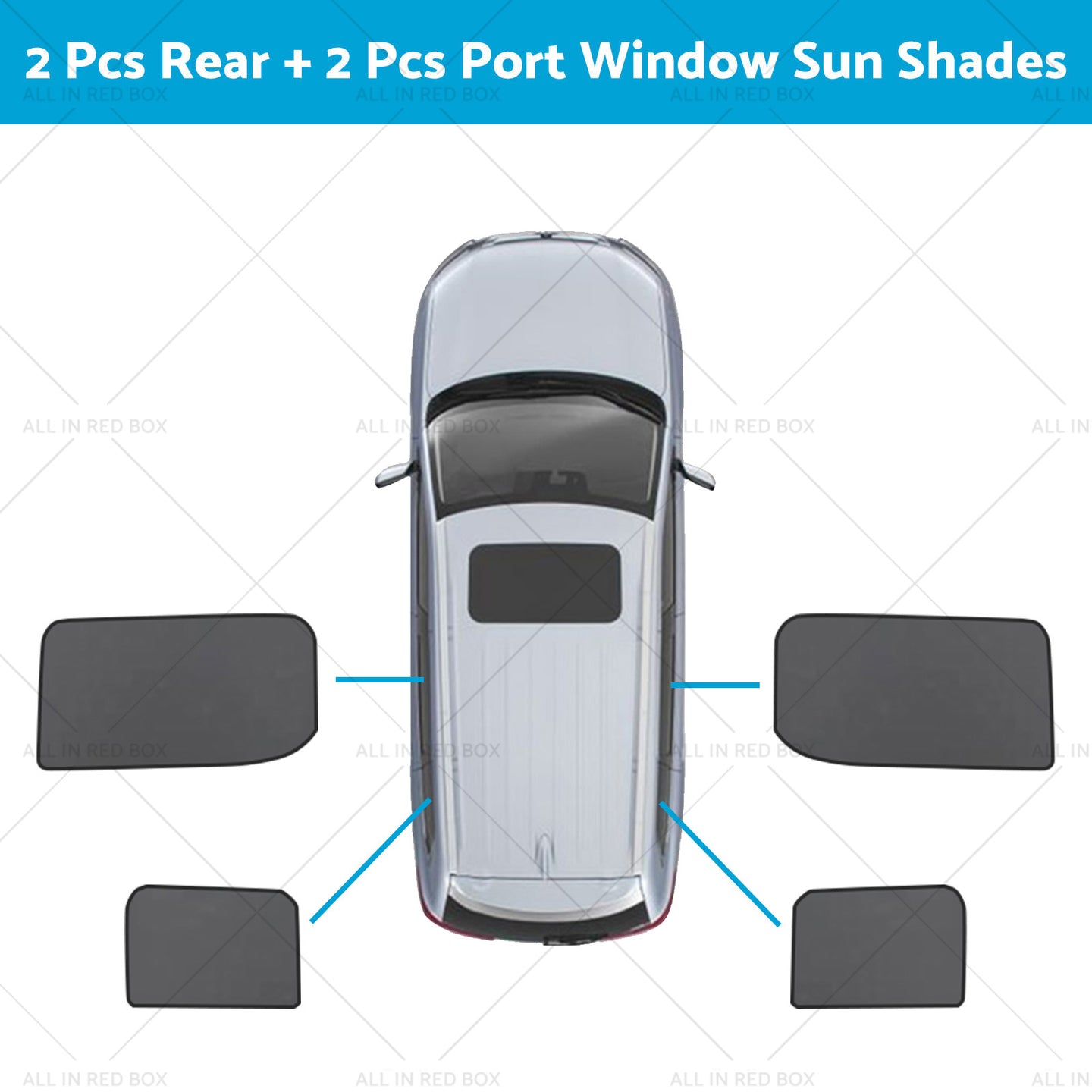{{ Car Window Mesh Blind Suitable For GWM Tank 300 2023-2024 Magnetic Sun Shade }} - Buy Car Parts Online at {{ Kaka Auto Parts }}.