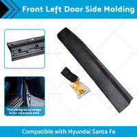 Front Left Door Lower Molding Garnish Suitable For Hyundai Santa Fe 2012-2018