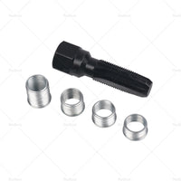 4 Inserts Helicoil Thread Reamer Tap Repair  and  14MM Spark Plug Repair Kit