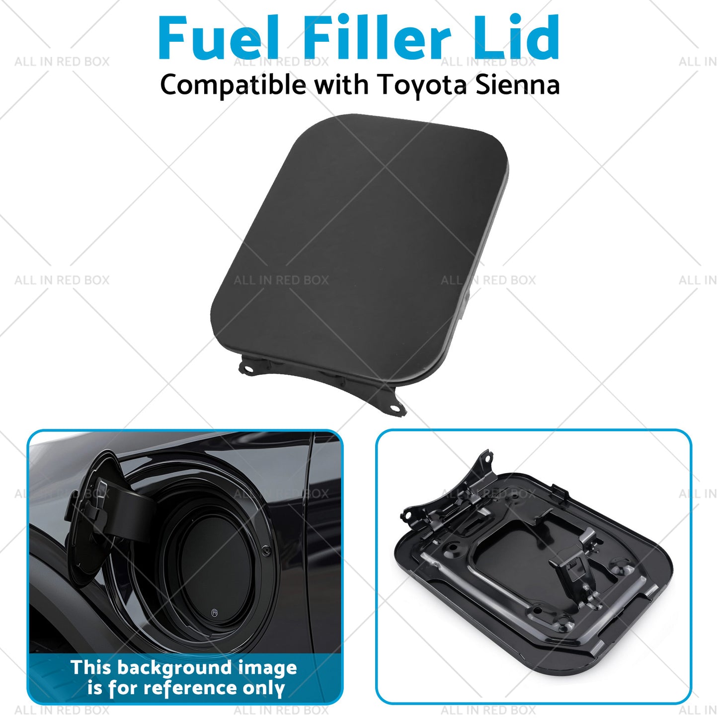 Fuel Filler Lid Suitable for Toyota Sienna 2011-2019 77350-08020