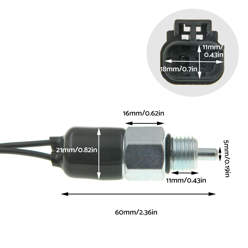 Reverse Light Switch Suitable For Nissan Navara D22 VG33 YD25 2.5L ZD30 3.0L 1997-2015