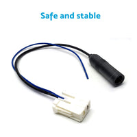 Radio Antenna Adapter Stereo Reverse Aerial Cable Connector Suitable For Toyota