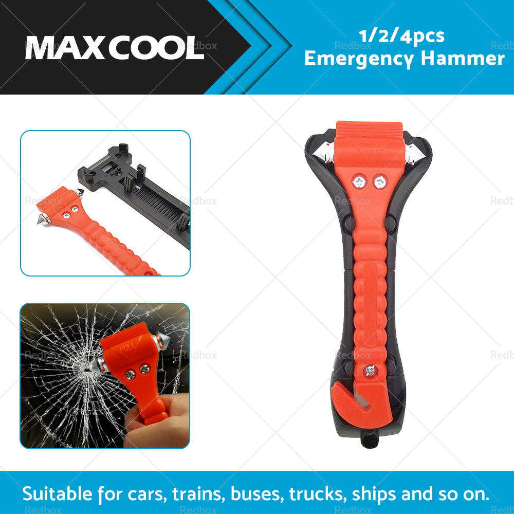 {{ Car Emergency Hammer Window Glass Breaker Seat Belt Cutter Safety Escape Tool }} - Buy Car Parts Online at {{ Kaka Auto Parts }}.
