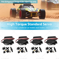 4x High Torque Standard Servos For Futaba S3003 RC Car Plane Boat Helicopter