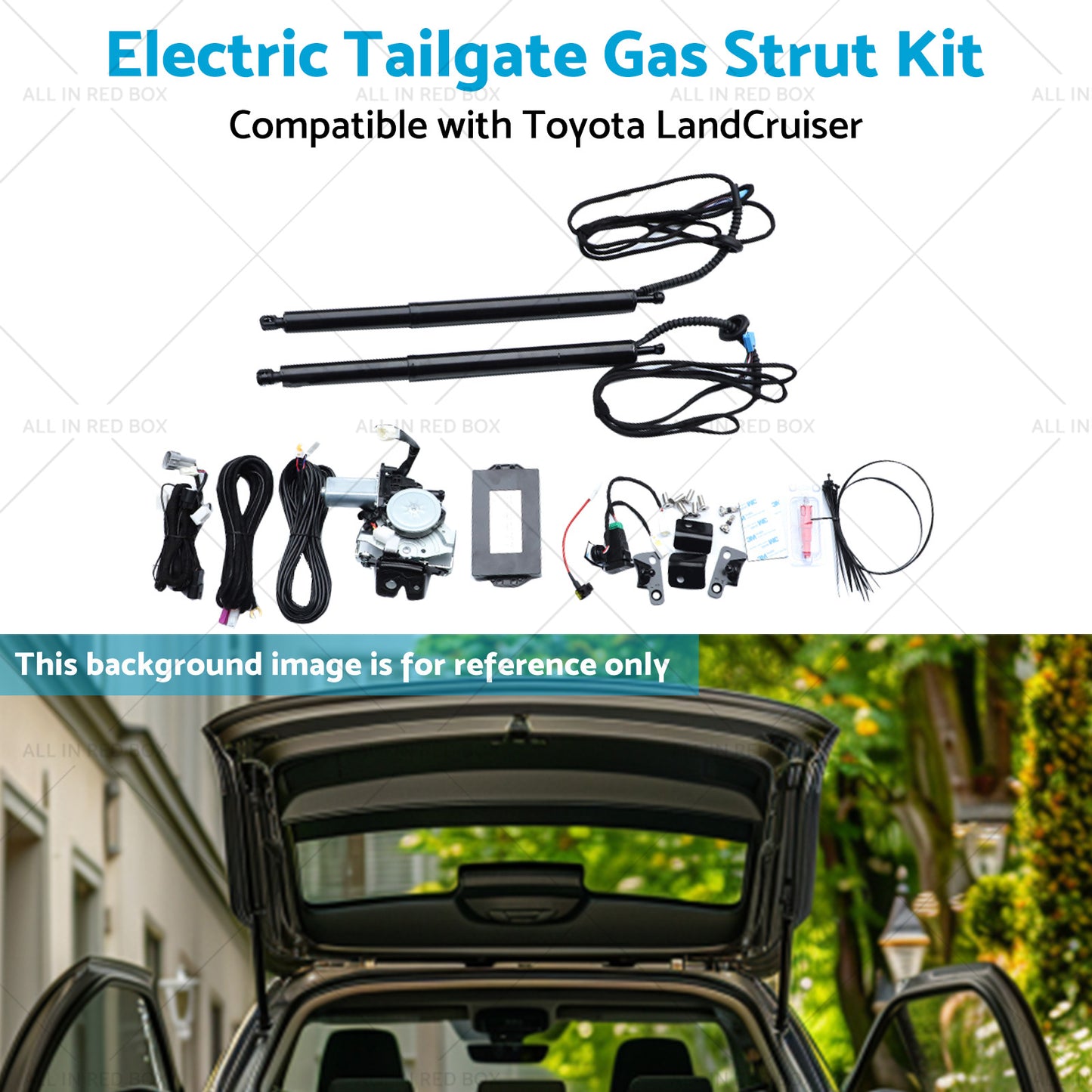 Electric Tailgate Hatch Gas Strut kit Suitable For Toyota Land Cruiser 2012-2020