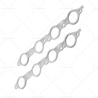 2PCS Exhaust Manifold Gasket Multi-Layer Steel Header Suitable For LS1 LS3 LSX