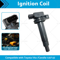 9091902240 Ignition Coil Suitable for Toyota Vitz  00  or Corolla  13  1. 0i or 1. 5i