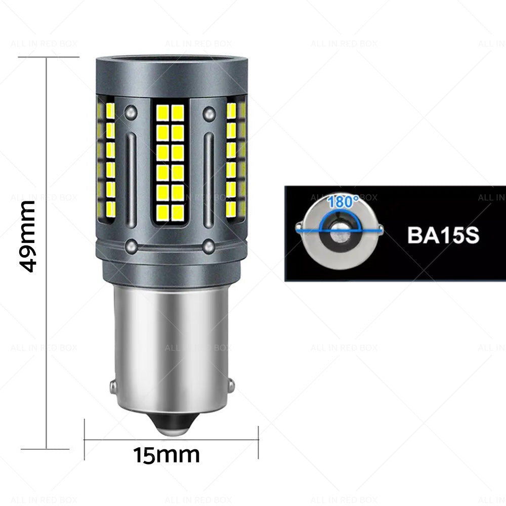 {{ LED White Rear Reverse Bulbs BA15s Suitable For Holden Commodore VT VX VY VZ VE }} - Buy Car Parts Online at {{ Kaka Auto Parts }}.