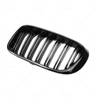 Front Bumper Kidney Grille Grill Suitable For BMW X3 X4 F25 F26 2014-2017