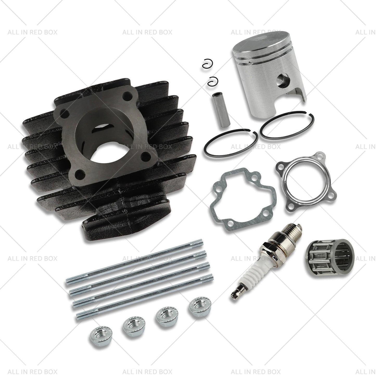 Rebuild Head Bore Barrel Cylinder Piston Kit Suitable for Yamaha PW50 PEEWEE50