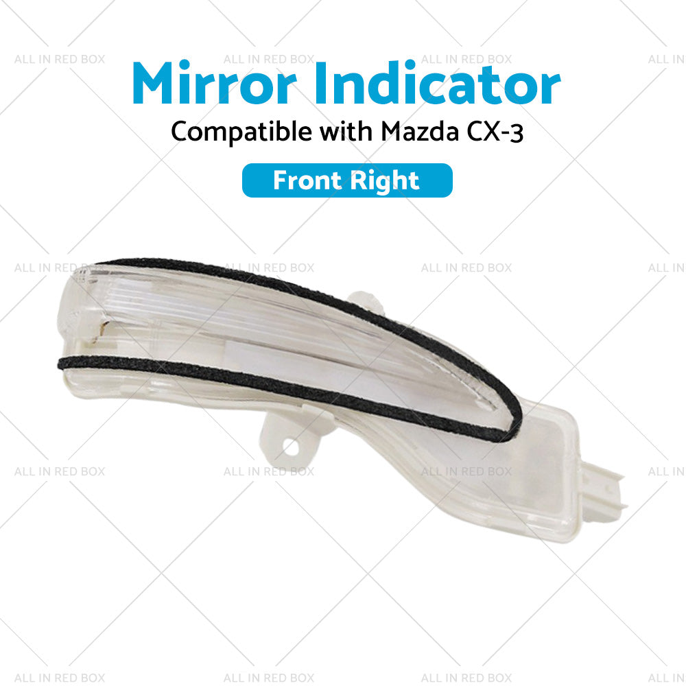 Right Side Mirror Light Indicator Blinker Suitable for Mazda CX3 CX-3 2015-2022