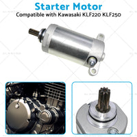 {{ Starter Suitable Kawasaki KLF220 KLF250 Bayou 220 250 88-11 21163-1130 KA-104 }} - Buy Car Parts Online at {{ Kaka Auto Parts }}.