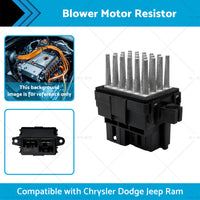 Blower Motor Resistor Suitable for Chrysler Dodge Jeep Ram 68029736AA 68379071AA