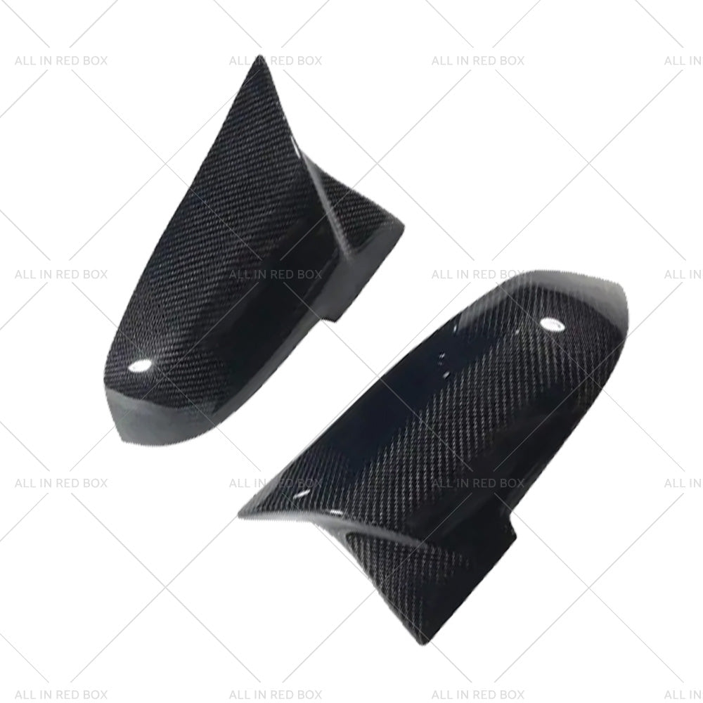 Carbon Fibre Side Mirror Cover Caps Suitable for  BMW F20 F21 F22 Series 1 2 3 4