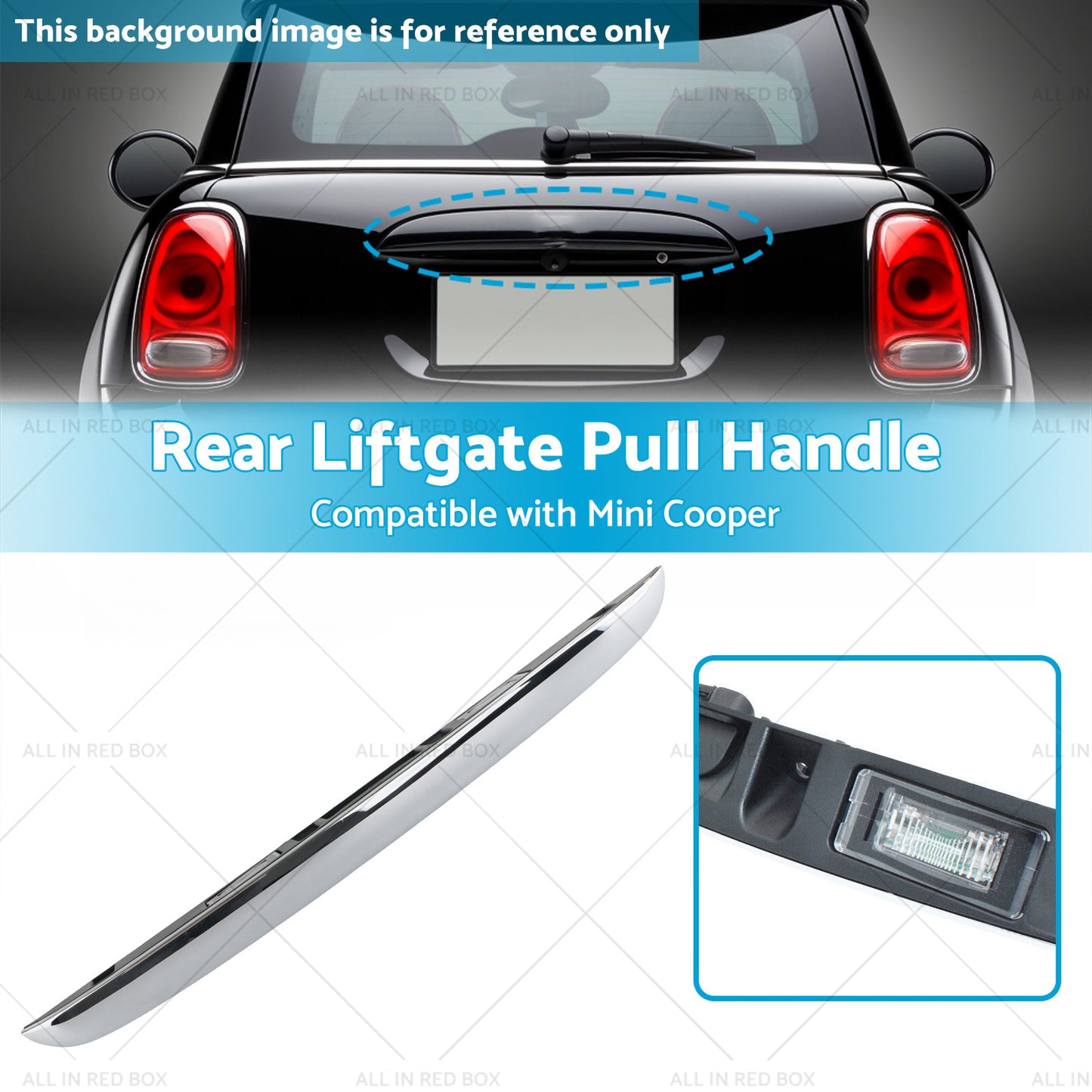 Rear Liftgate Pull Handle Suitable for Mini Cooper FD961920DN 51132753603 07-15