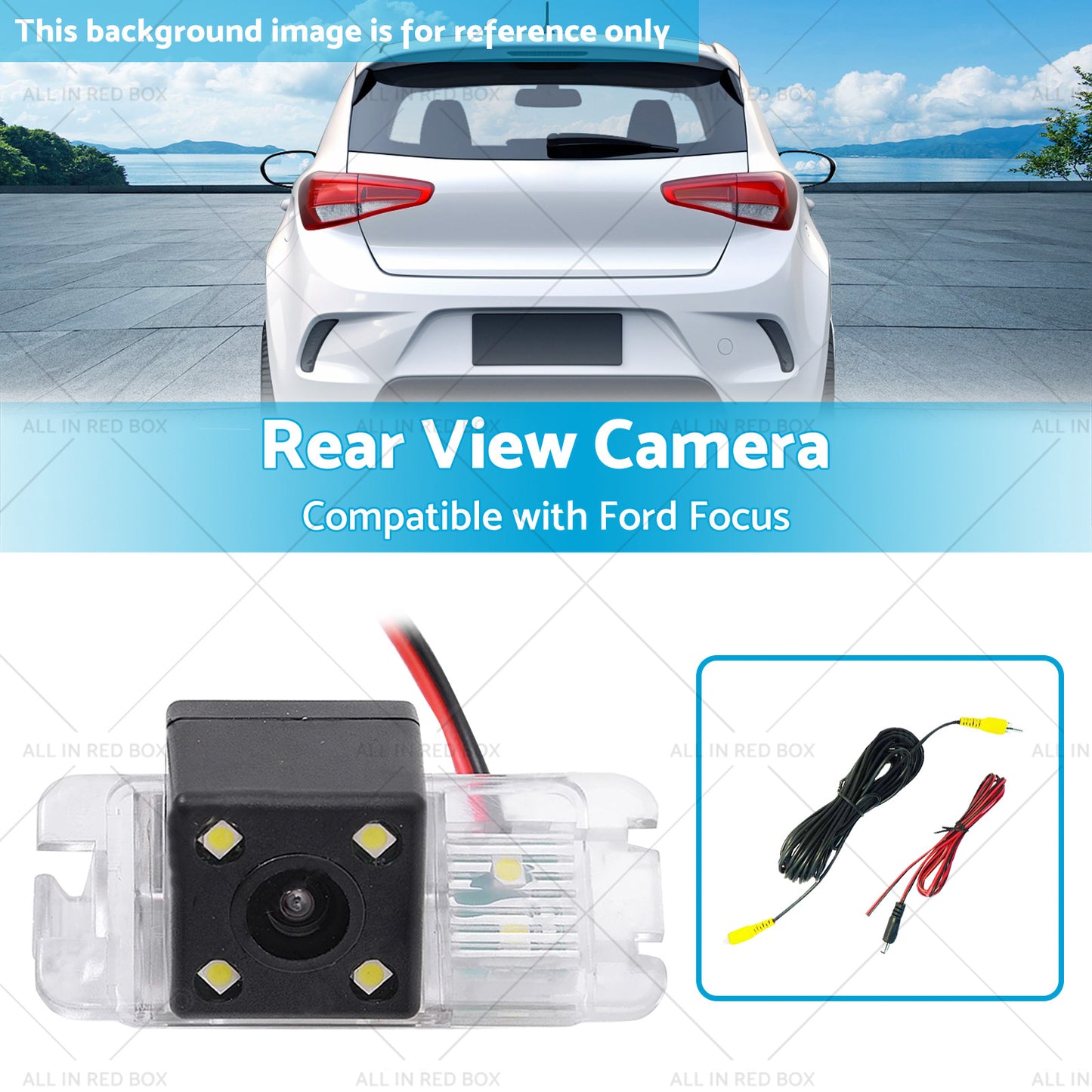 Reversing Camera Suitable For Ford mondeo 4 Focus 2 S-Max Galaxy Kuga 1 C-Max 2