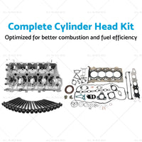 Complete Cylinder Head Kit w/ Gaskets Bolts Suitable For Mitsubishi Triton 4N15
