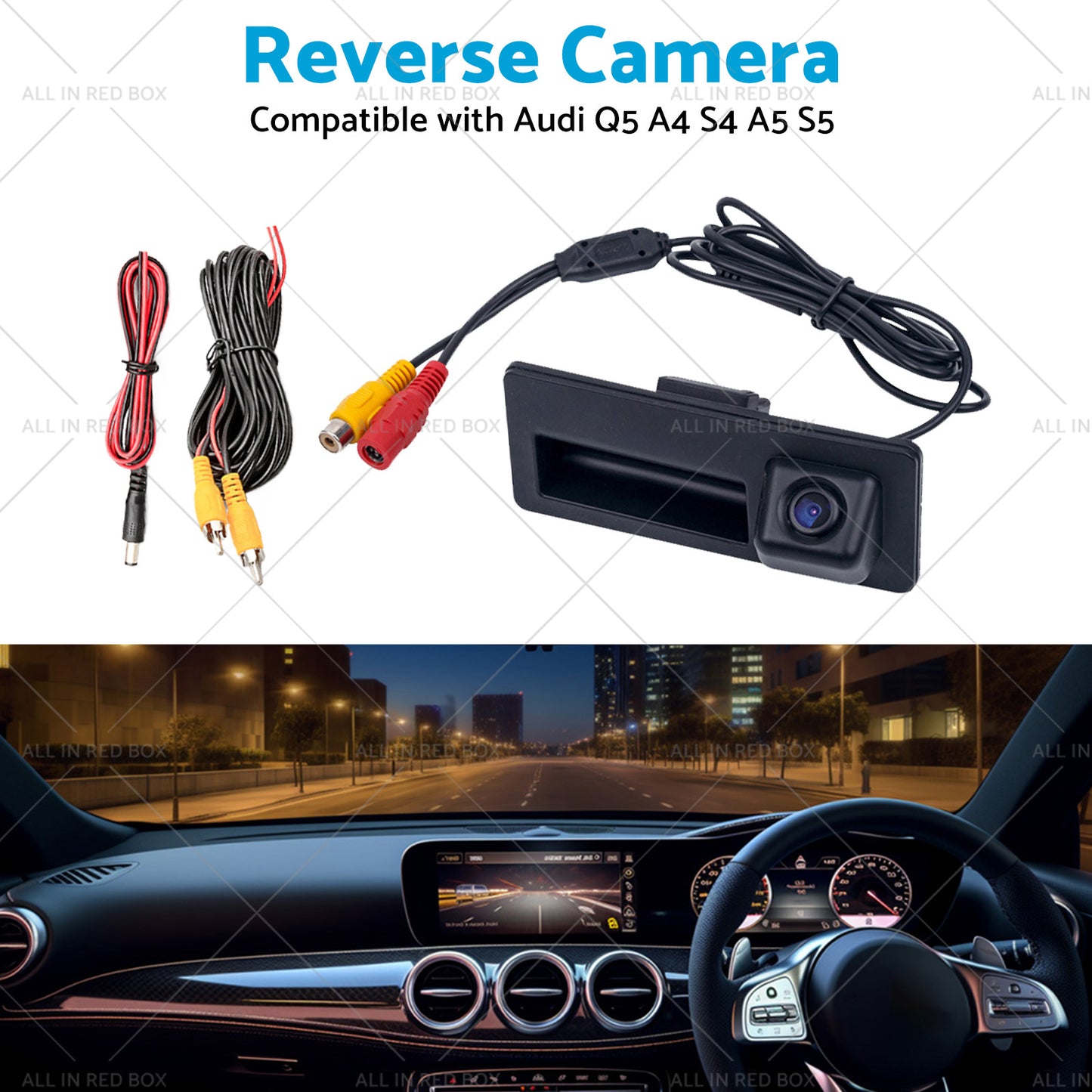 {{ Auto Reverse Parking Camera Suitable for Audi Q5 A4 S4 A5 S5 Handle strip }} - Buy Car Parts Online at {{ Kaka Auto Parts }}.