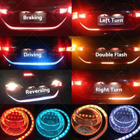 Truck Tailgate LED Strip Bar Reverse Brake Turn Signal Tail Light Waterproof