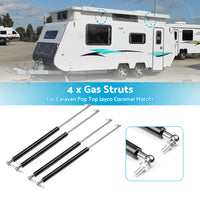 4 x Gas Struts For Caravan Pop Top 825mm x 330N Jayco Coromal Match 7645WI