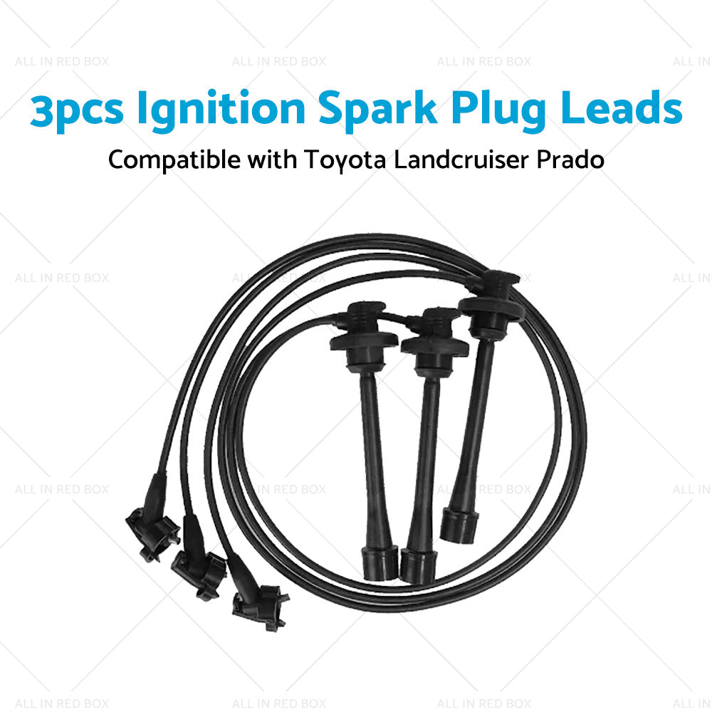 Ignition Spark Plug Leads Suitable for Toyota Landcruiser Prado 3. 4L V6 96-05