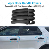 Black Door Handle COVER Suitable For Ford Ranger  and  Everest PX1 PX2 UA 2011-2018