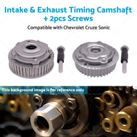 Intake  and  Exhaust Timing Camshaft Cam Gear Suitable for Chevrolet Cruze Sonic 1. 8