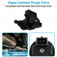 Vapor Canister Purge Valve Suitable for Mercedes-Benz E320 S430 S500 1998-2006