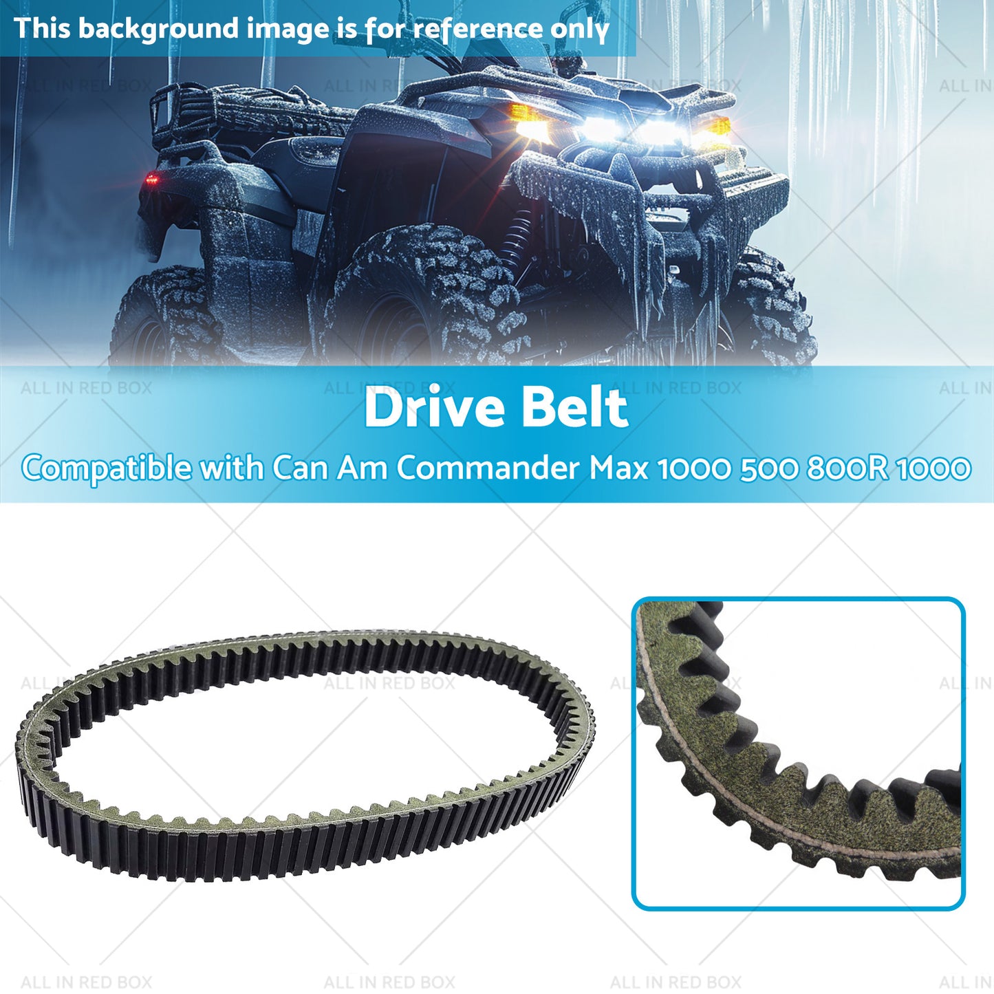 420280360 Drive Belt Suitable for Can Am Commander Max 1000 500 800R 1000 11-17