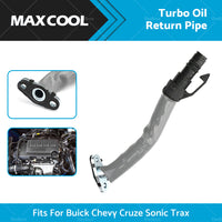 Turbo Oil Return Drain Pipe Tube Fits For Buick Chevy Cruze Sonic Trax 55587854