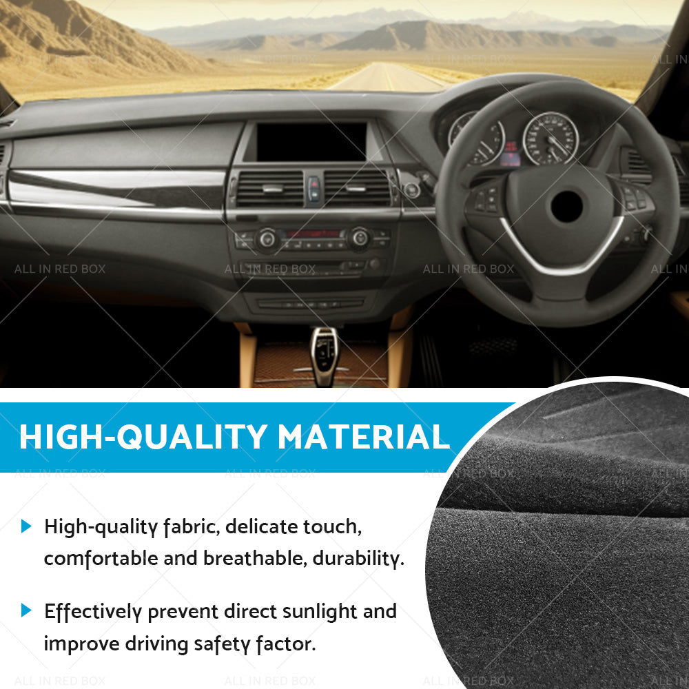 Dash Mat Suitable For BMW X5 E70 Series Non HUD 07-13 Dashboard Cover Non-Slip