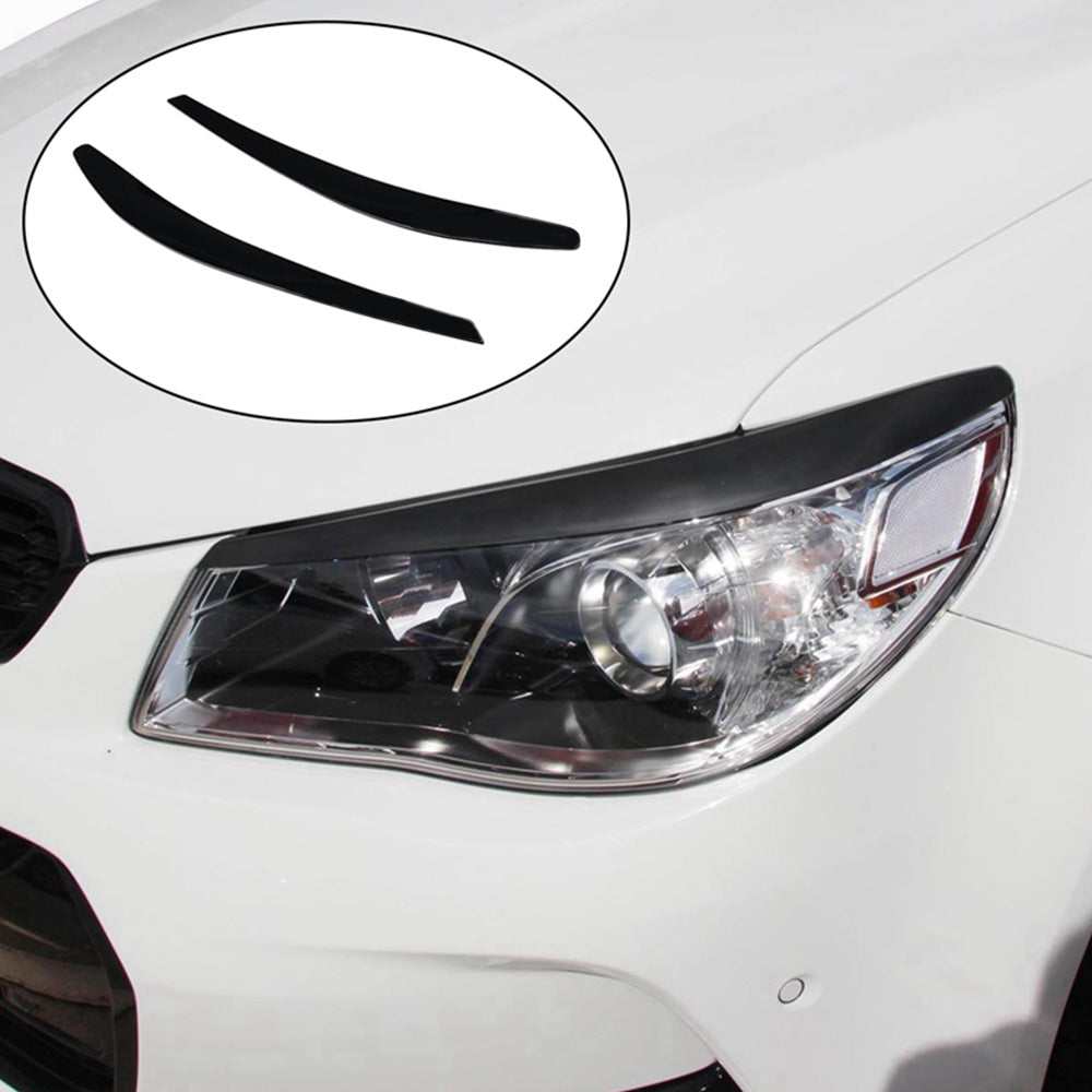 Headlight Eyebrow Eyelid Cover Trim Fits Holden Commodore VF SS SSV SV6 S Evoke