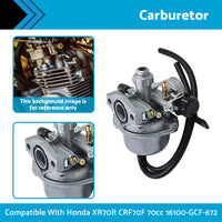 Carburetor Carb Suitable For Honda XR70R CRF70F 70cc 1997-2004 16100-GCF-672