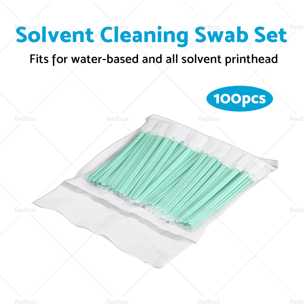 100X Solvent cleaning swabs sponge Cleaner For Epson Mutoh Mimaki Roland Printer