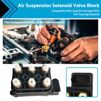 Air Suspension Solenoid Valve Block Suitable For Audi Q7 4LB Jeep WK2 VW Cayenne