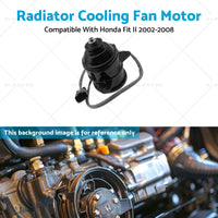 {{ 19030-PWA-J51 Radiator Cooling Fan Motor Suitable for Honda Fit II 2002-2008 }} - Buy Car Parts Online at {{ Kaka Auto Parts }}.