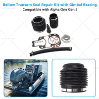 {{ Bellow Transom Seal Repair Kit w  Gimbal Bearing Suitable for Alpha One Gen 2 }} - Buy Car Parts Online at {{ Kaka Auto Parts }}.