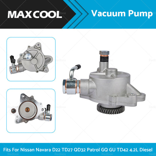 Vacuum Pump For Nissan Navara D22 TD27 QD32 Patrol GQ GU TD42 4. 2L Diesel