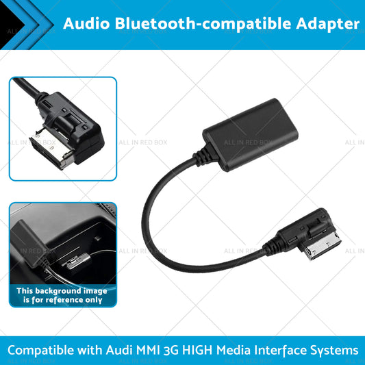 For Audi VW AUX Audio Cable Adapter AMI MDI MMI 3G System Bluetooth-compatible