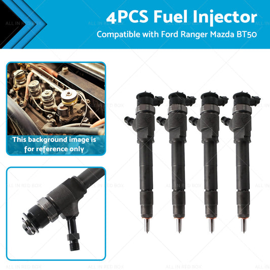 4PCS Diesel Fuel Injector Suitable for Mazda BT50 Ford Ranger PK PJ 0445110250